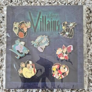 Disney Villains Enamel Pin Collection - Multicolor